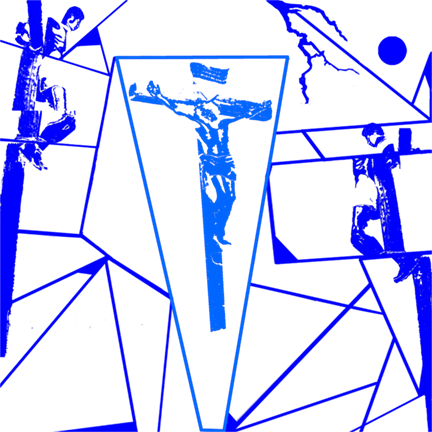 Three Crosses Christian T-Shirt